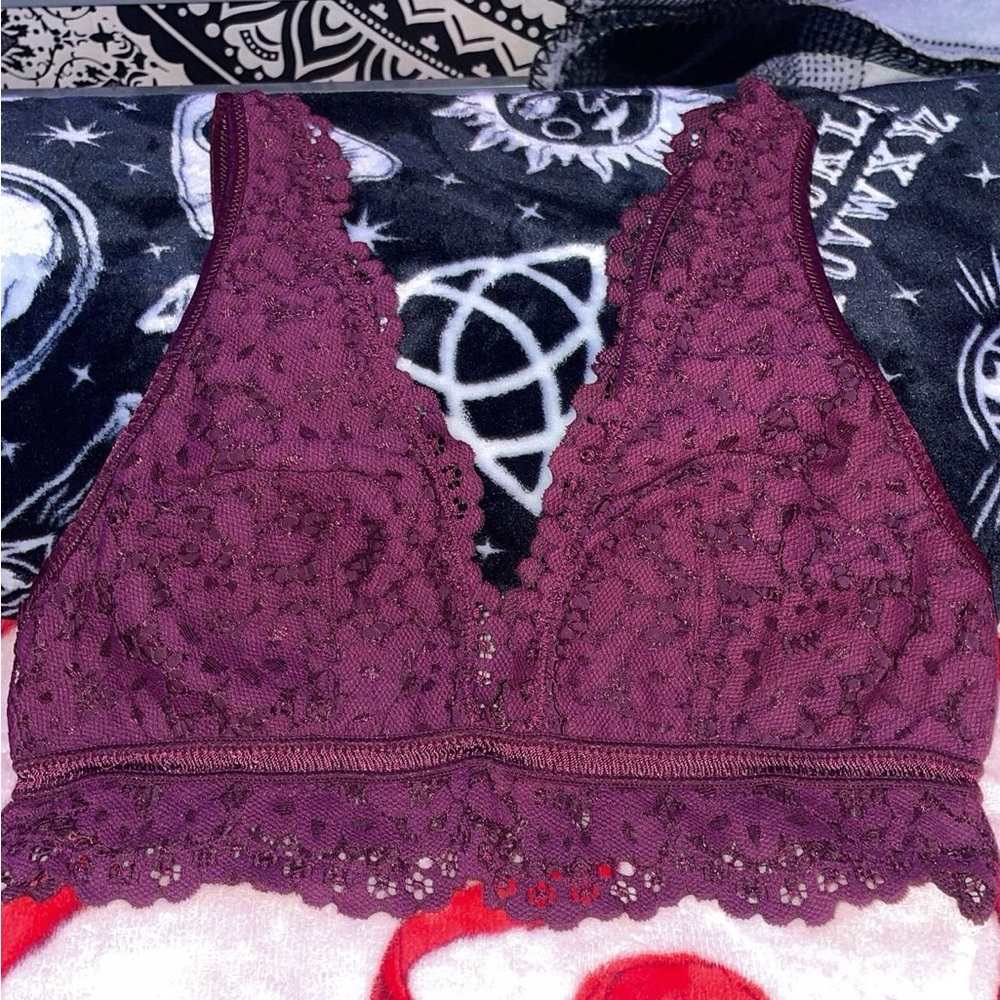 Victoria’s Secret Body by Victoria Lace Bralette in Purple
